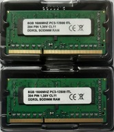 RAM 16GB (2X8GB) 1600MHZ PC3L 1,35V DDR3L