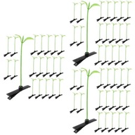 120 ks Očarujúce sponky do vlasov s fazuľovými klíčkami