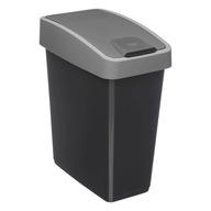 ODPADOVÝ KOŠ z recyklovaného plastu, S VEKOM 45l