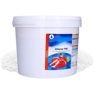 Chlór pre bazény, chlórový šok, bazénová chémia pre bazény, jacuzzi spa, 5kg