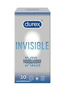 DUREX Invisible Extra Large kondómy 10 ks