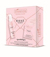 Bielenda Crystal Glow Rose Quartz krém + hmla