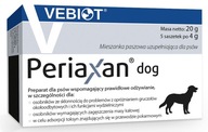 VEBIOT Periaxan Hnačka psov - 5 vrecúšok-tyčiniek