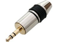 Jack 3,5 stereo kovový konektor pre 10 mm HQ / 127 kábel
