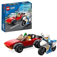 LEGO CITY POLICAJNÁ CHARAKTERISTIKA NA MOTOCYKLE