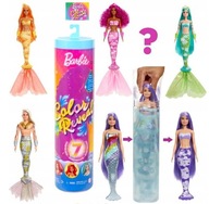 BARBIE COLOR ODHAĽTE Kúzelné FAREBNÉ PREKVAPENIE BÁBIE MORSKEJ VÍLY V TRUBKE