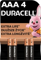 8x ALKALICKÁ BATÉRIA DURACELL LR03 AAA R3