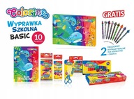 Školská výbavička BASIC 10 kusov Colorino Kids + ZDARMA