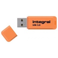 Integrovaný USB flash disk Neon 32GB USB 2.0 oranžový