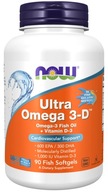 TERAZ Ultra Omega 3-D s vitamínom D-3 DHA EPA 90sft