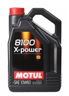 Motul 8100 X-POWER motorový olej 5 l 10W-60