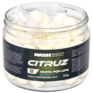 NASH CITRUZ WHITE POP UP + DIP BOILIES 12mm 50g