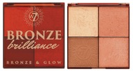 W7 BRONZE BRILLIANCE Palette PALETTE Stredná/Tm