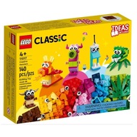 LEGO CLASSIC 11017 KREATÍVNE MONSTERY BLOKY 140 EL