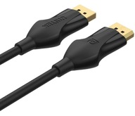 Unitek C1624BK-2M čierny DisplayPort - DisplayPort kábel 2 m