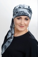 ANTONINA šatka 1/76 Šatky Turban Turbans Lidia