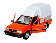 NOVÝ KOVOVÝ MODEL 43843 WELLY FSO POLONEZ ORANŽOVÝ 1:34