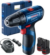 BOSCH SKRUTKOVAČ GSR 120-LI 12V 2x 2,0 AH Púzdro