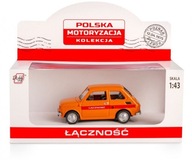 Model auta z čias Poľskej ľudovej republiky - Fiat 126p Connectivity 1:43