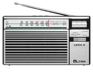 RÁDIO ELTRA FM LENA 5 USB LCD STRIEBORNÝ