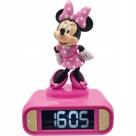 LEXIBOOK MINNIE MOUSE HODINY BUDÍK Hodiny NOČNÁ LAMPA PRE DETI EFEKTY ZVUKY