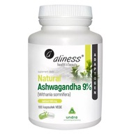 ALINESS PRÍRODNÁ ASHWAGANDHA 570 MG 9% 100 ČIAPOK ZLEPŠUJE VAŠU POHODU