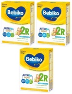 BEBIKO 2R NÁSLEDNÉ MLIEKO S LEKOM 6m+ 3x600g