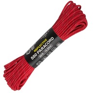 550 50 stôp Paracord Atwood reflexná červená