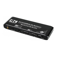 SPLITTER HDMI 2.0 2x4 SPÍNAČ SPLITTER HDCP 2.2