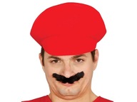 SUPER MARIO BROS KLOBÚK INŠTALATÉR MARIO ČERVENÝ