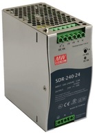 Zdroj DIN Mean Well SDR-240-24 24V DC 10A 240W