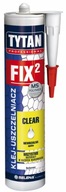 Montážny lepiaci tmel 290 ml bezfarebný TYTAN PROFESSIONAL FIX2 CLEAR