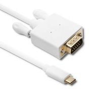 Qoltec kábel USB 3.1 typ C samec/VGA samec | 2 m