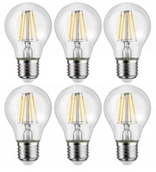 6x LED žiarovka E27 FILAMENT 8W EDISON DECORATIVE