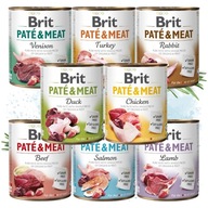 BRIT Pate & Meat 8x800g MIX príchutí