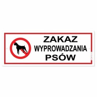 Značka Korfed so zákazom venčenia psov