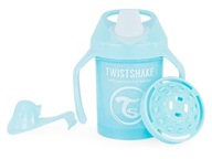 TWISTSHAKE STRIEBORNÝ HRNČEK 230 ML S MIEŠAČOM