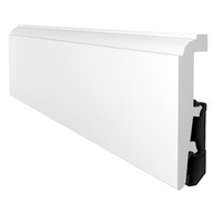 VEGA P0910 soklové lišty, biela soklová lišta 9cm
