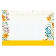 B3 Desk Pad Notebook 35x50 cm Kvety