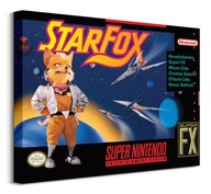 Obraz na plátne Super Nintendo Star Fox 40x30 cm