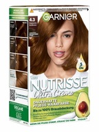 Garnier Nutrisse Creme farba na vlasy, 43 ZLATÁ HNEDÁ-CAPPUCCINO