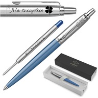 Originálne guľôčkové pero Parker Jotter Storm Blue, DARČEK NA GRAVÍRU