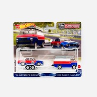 Rover P6 Group 2 HW Rally Hauler - Team Transport Hot Wheels Premium 1:64