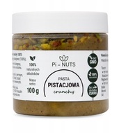 Pistáciová chrumkavá pasta 100% maslo 100g, dužina