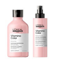 Loreal Vitamino Color sada šampónu a spreja na farbené vlasy