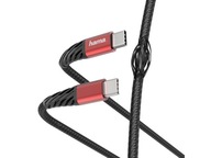 HAMA Extreme USB-C - USB-C kábel 1,5 m Čierny