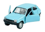 STARÝ ČASOVAČ RENAULT 5 BLUE 1:34 KOV NOVÝ MODEL