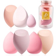 SPONGE MAKEUP SPONGE 7s SADA MAKE-UP BLENDER SET HUBOVÝ APLIKÁTOR BEAUTY