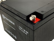 Batéria AGM Powerbox 12 V 26 Ah pre ALARM UPS