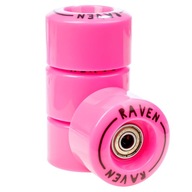 Kolieska + ložiská na kolieskové korčule RAVEN Trista Pink 4 ks